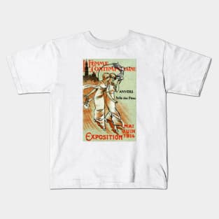 1914 Expo for the Modern Woman Kids T-Shirt
